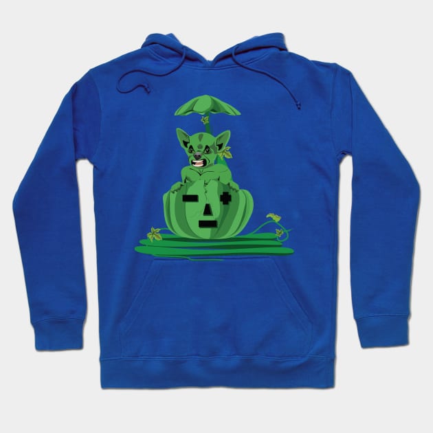 Pumpkin Hulk Hoodie by Kanom-Tom